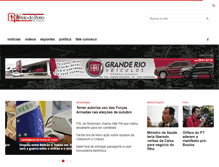 Tablet Screenshot of correiodopovo-al.com.br